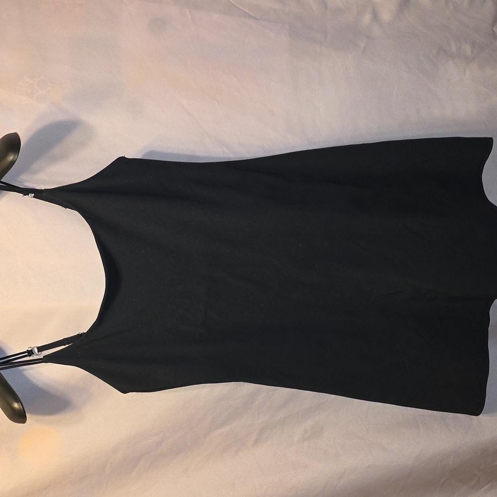 Abercrombie & Fitch Classic Black Stretch Dress W/ Shorts Womens Size Small